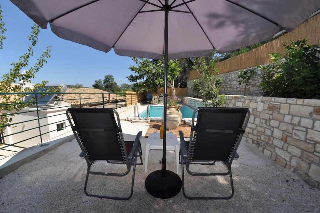 Villa Paxos Adamantia With Private Pool Gaios Exterior foto